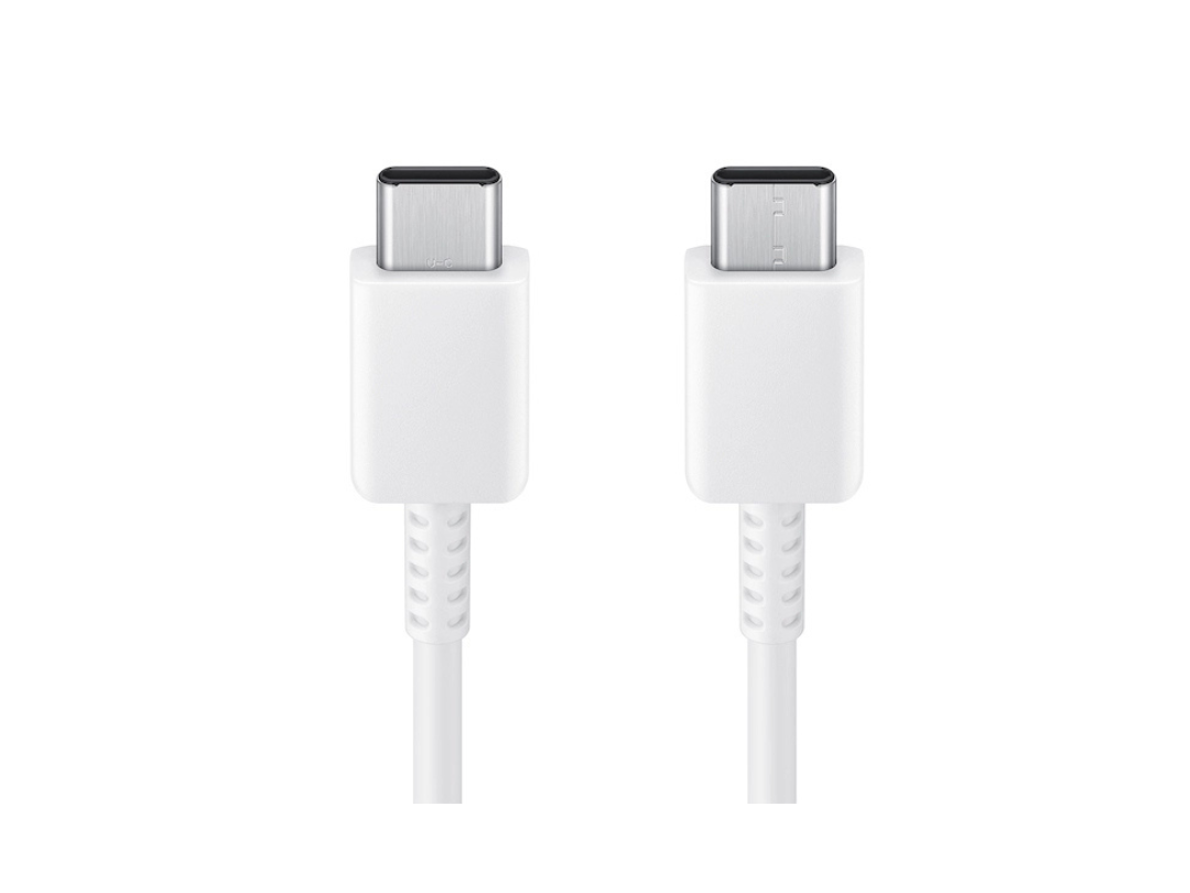 Buy Samsung Type C to C 1.8m Cable 5A - White for Fast Charging in Qatar