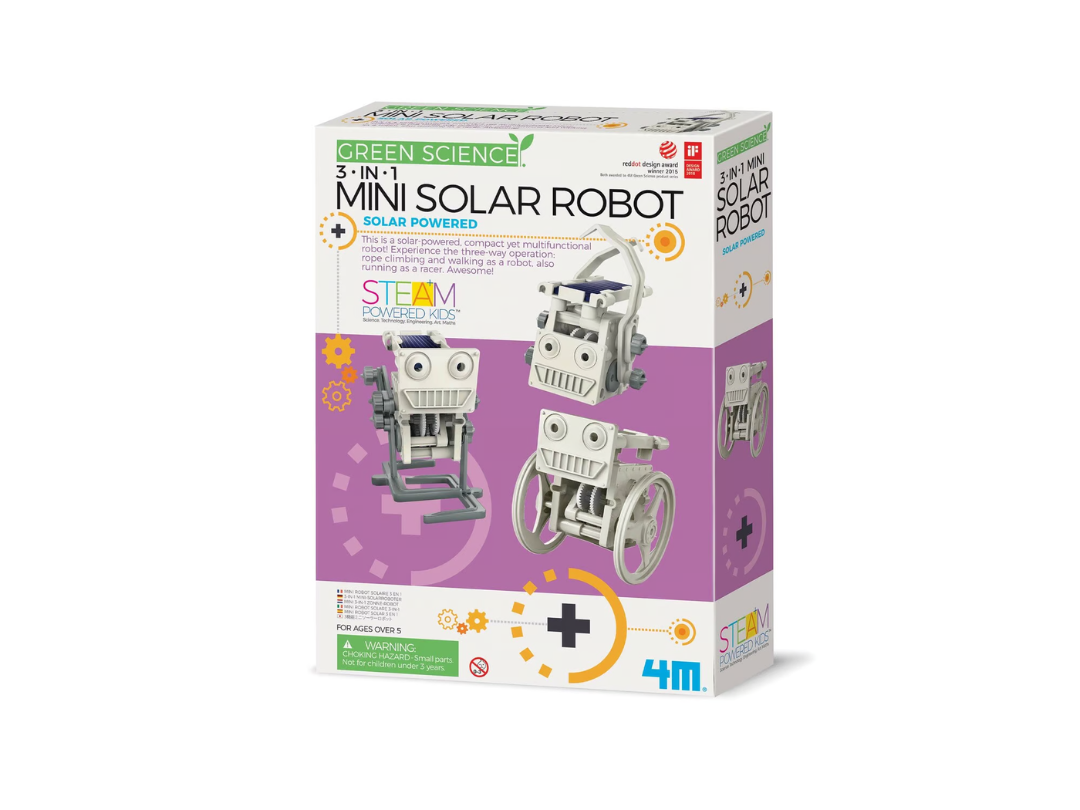 Buy 4M Mini Solar Robot 3in1 3377 in Qatar