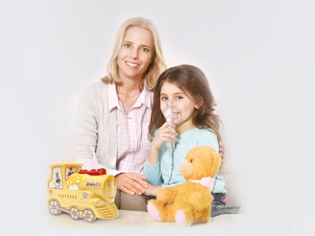 B.Well PRO 115 Compressor Nebulizer, Train Toy Style for Kids , Basic - 3 Years Warranty B.Well PRO 115 Compressor Nebulizer, Train Toy Style for Kids , Basic - 3 Years Warranty
