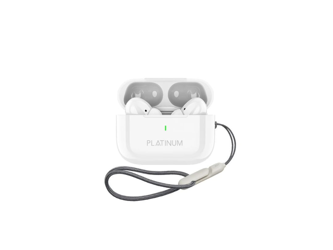 Platinum Ital Pro True Wireless Earphones - White