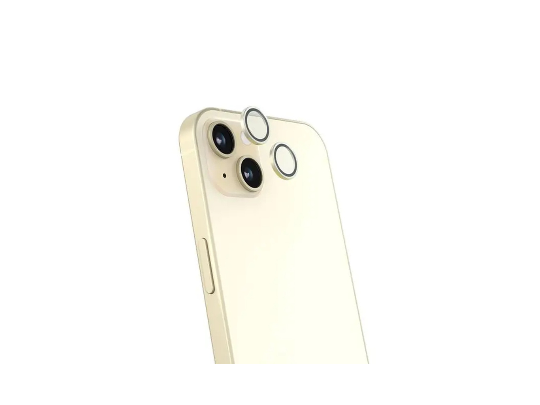 Buy Green Lion iPhone 15/15 Plus HD Plus Camera Lens - Light Yellow in Qatar