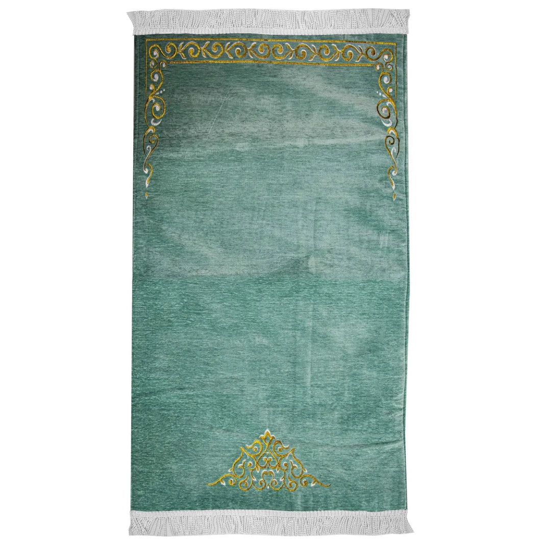 Sundus Salam Prayer Mat with Thin Foam Layer and Elegant Modern Design