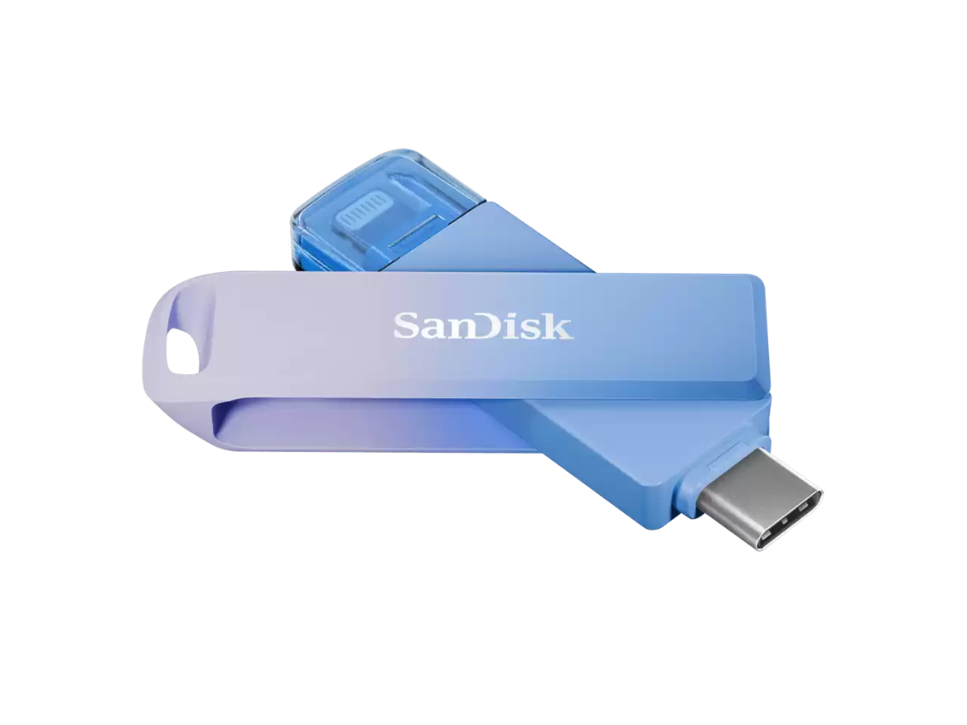 SanDisk 256GB Creator Phone Drive SDIXD0N-256G-GN6TP – Dual USB-C & Lightning Flash Storage