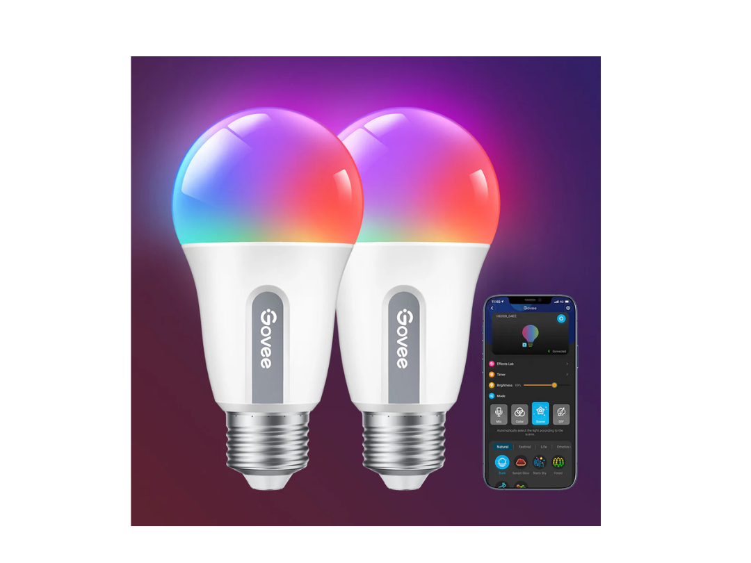 مصباح LED ذكي Govee Wi-Fi+ Bluetooth RGBWW