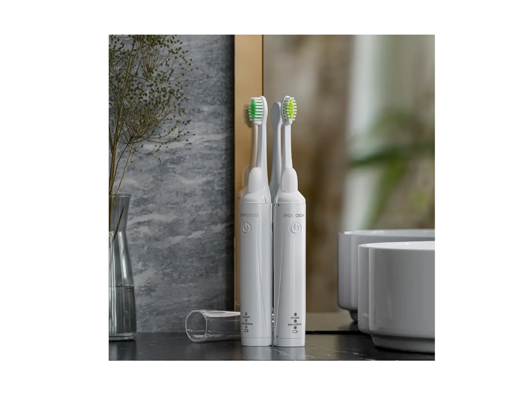 Buy Porodo IPX7 Rechargeable Electric Toothbrush | in Qatar