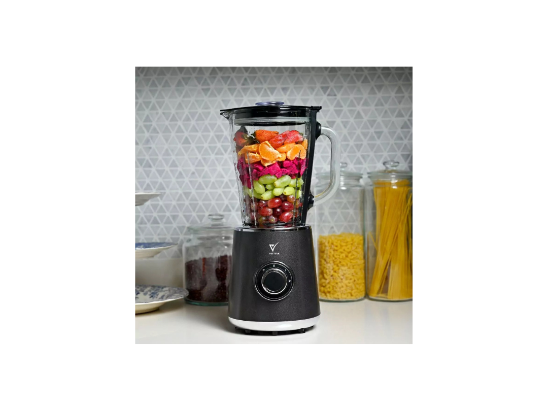 VEETEEK Stand Blender 1.5L, 500W, Glass Jar - Qatar 