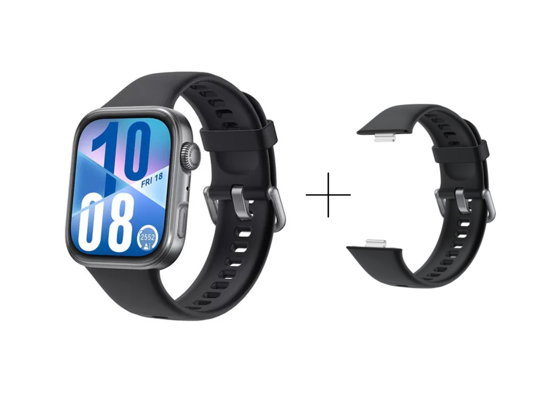 Buy HUAWEI WATCH FIT 4 Black | Smart Fitness Watch | in Qatar 