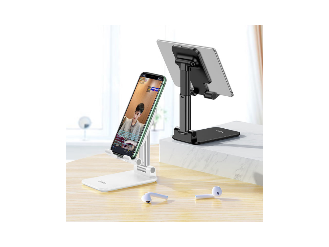 Hoco Carry Folding desktop holder stand for mobile phones and tablets within 4.7-10 inches.[PH29A]