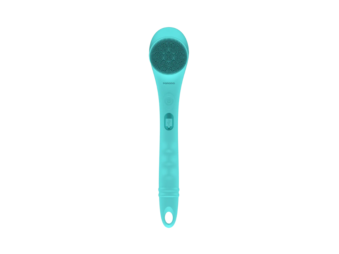 Porodo Lifestyle Electric Body Brush - Blue | Exfoliate & Massage