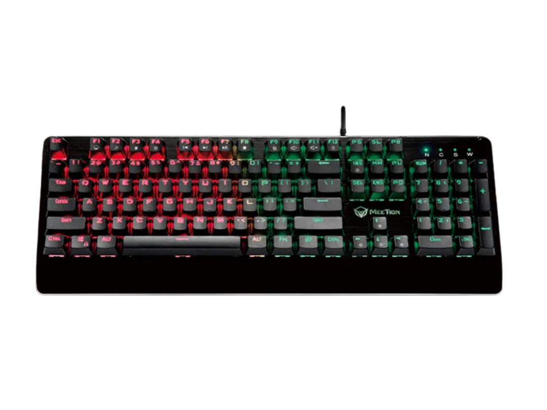 Meetion MT-MK01 RGB Mechanical Gaming Keyboard – Blue Switch Qatar