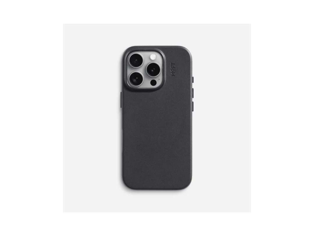 Buy MOFT Snap Case MOVAS for iPhone 16 Pro Max - Vegan Leather, MagSafe in Qatar