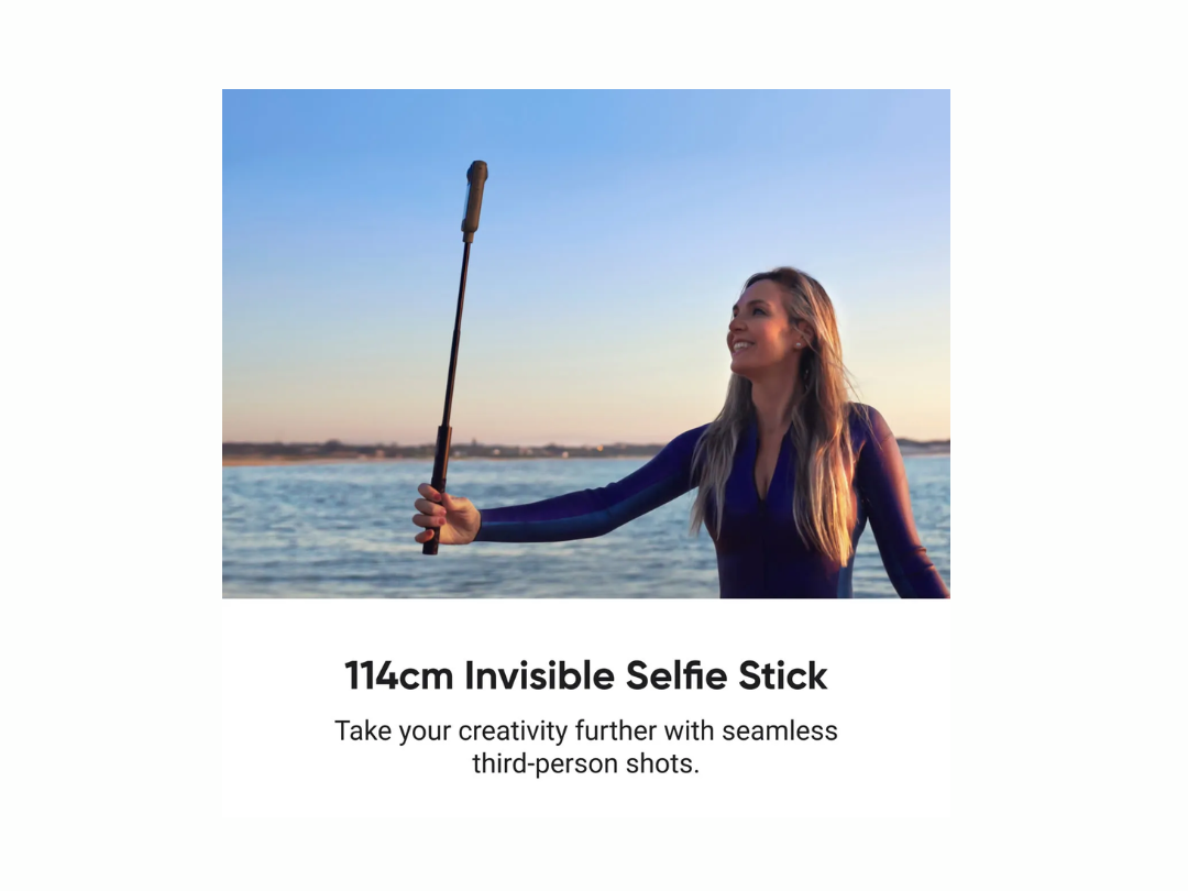 عصا سيلفي غير مرئية من Insta360 عصا سيلفي غير مرئية من Insta360