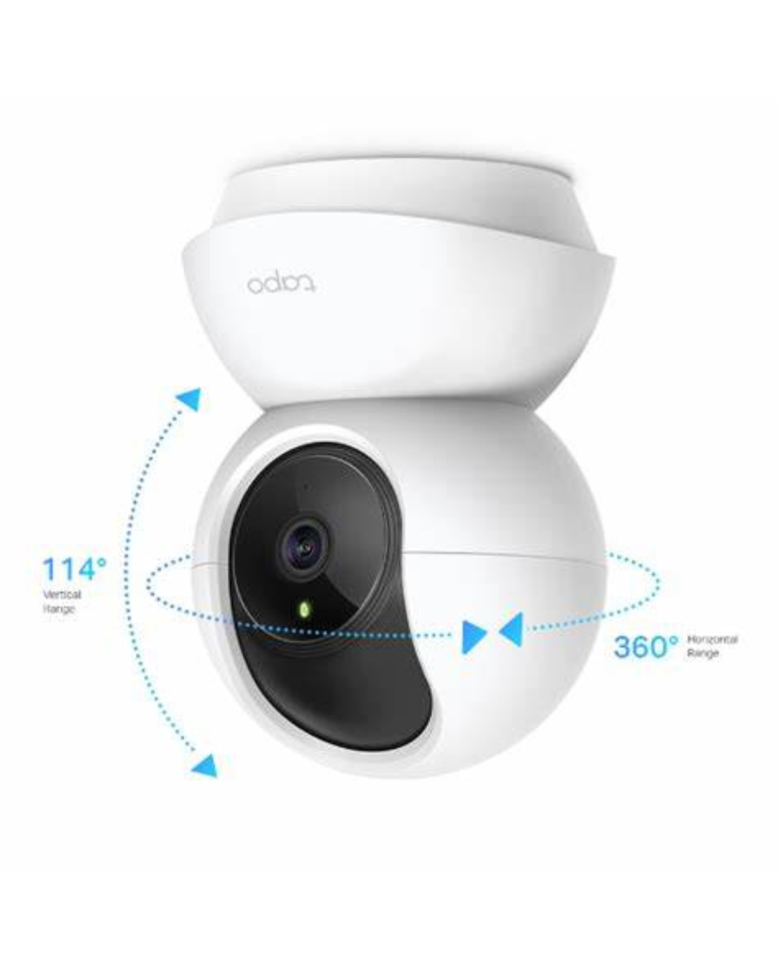 Tapo TP-Link C200 360° 2MP 1080p Full HD Pan/Tilt Home Security Wi-Fi Smart Camera| Alexa Enabled| 2-Way Audio| Night Vision| Motion Detection| Sound and Light Alarm| Indoor CCTV