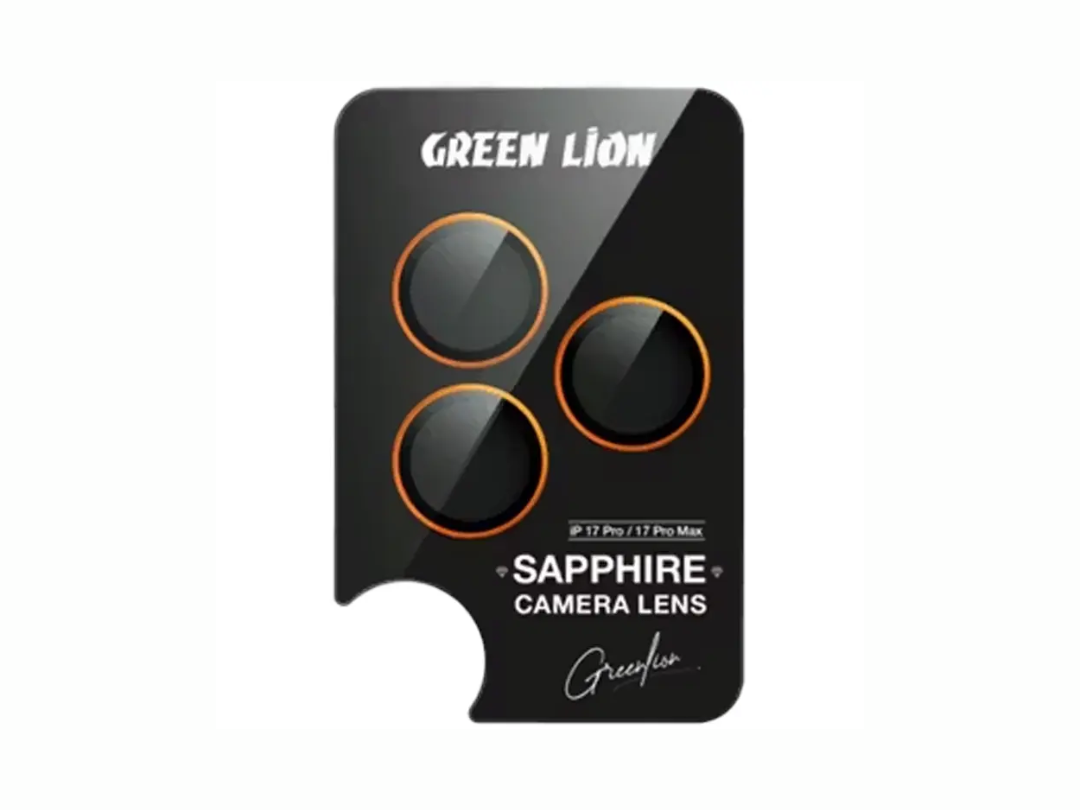 Green Lion iPhone 17 Pro / 17 Pro Max HD Plus Camera Lens Protector Green Lion iPhone 17 Pro / 17 Pro Max HD Plus Camera Lens Protector