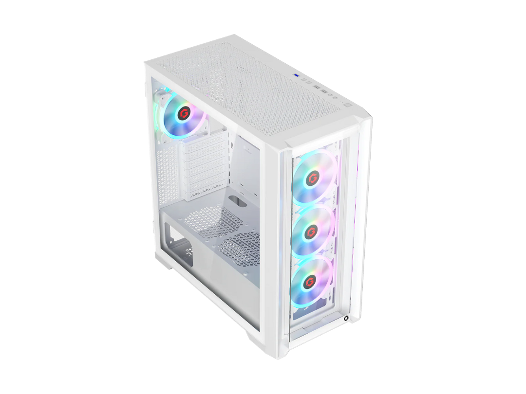 Buy GAMEON Vortex Arctic Mid-Tower Gaming Case – White |in Qatar