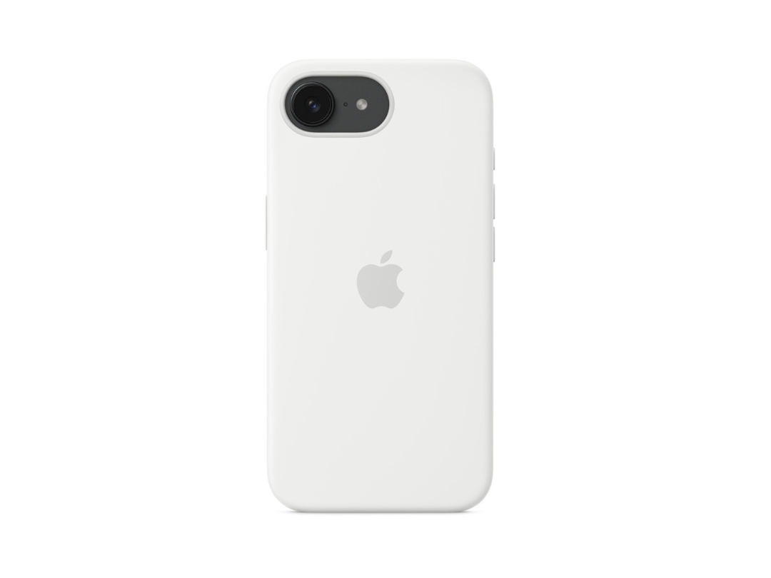 Apple iPhone 16e Silicone Case – White - Same Day Delivery Qatar