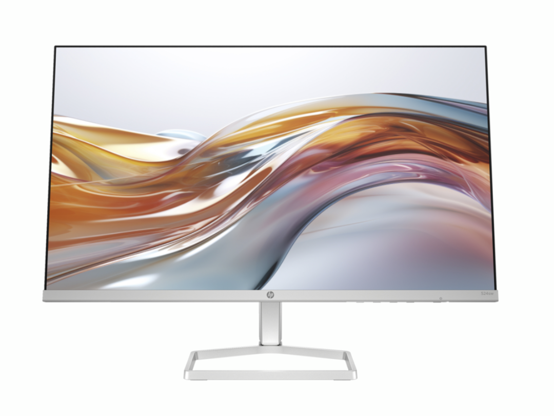 HP Series 5 23.8″ Monitor, Flat FHD, IPS Panel, 75 Hz, 5 ms (524SW-94C21AS) - White HP Series 5 23.8″ Monitor, Flat FHD, IPS Panel, 75 Hz, 5 ms (524SW-94C21AS) - White