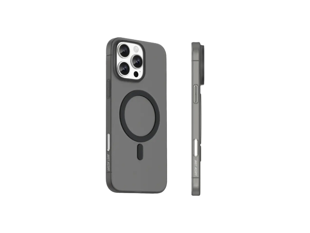 Green Lion Ultra Lite MagSafe iPhone 16 Pro Max Case – Black | Qatar