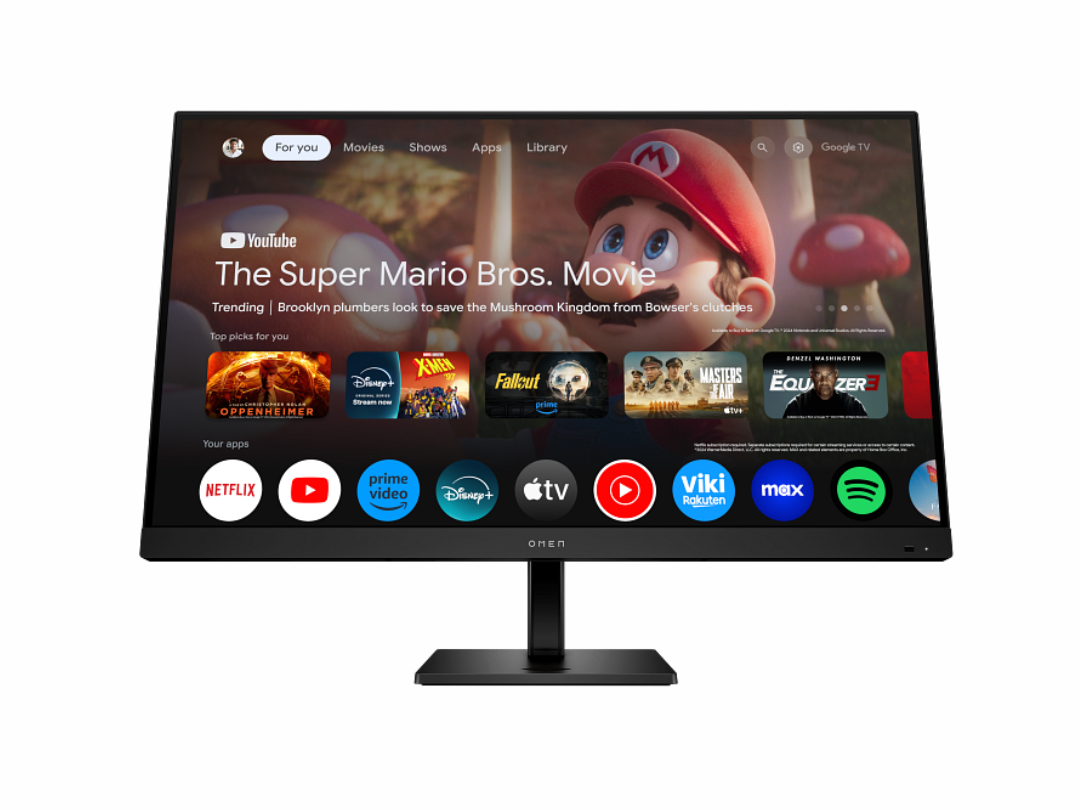 HP OMEN 31.5 4K UHD Smart Gaming Monitor, 4K UHD Display (3840 x 2160), IPS Panel Technology, 144Hz, VESA DisplayHDR 400, 1ms, DisplayPort, HDMI - Black - 99Z68AS HP OMEN 31.5 4K UHD Smart Gaming Monitor, 4K UHD Display (3840 x 2160), IPS Panel Technology, 144Hz, VESA DisplayHDR 400, 1ms, DisplayPort, HDMI - Black - 99Z68AS