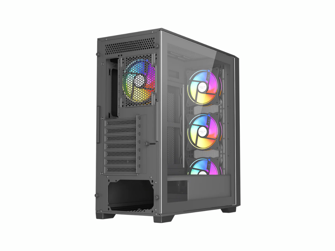 Buy Storm Rider‑04 Ultimate PC Gaming Case – 4 ARGB Fans in Qatar ...