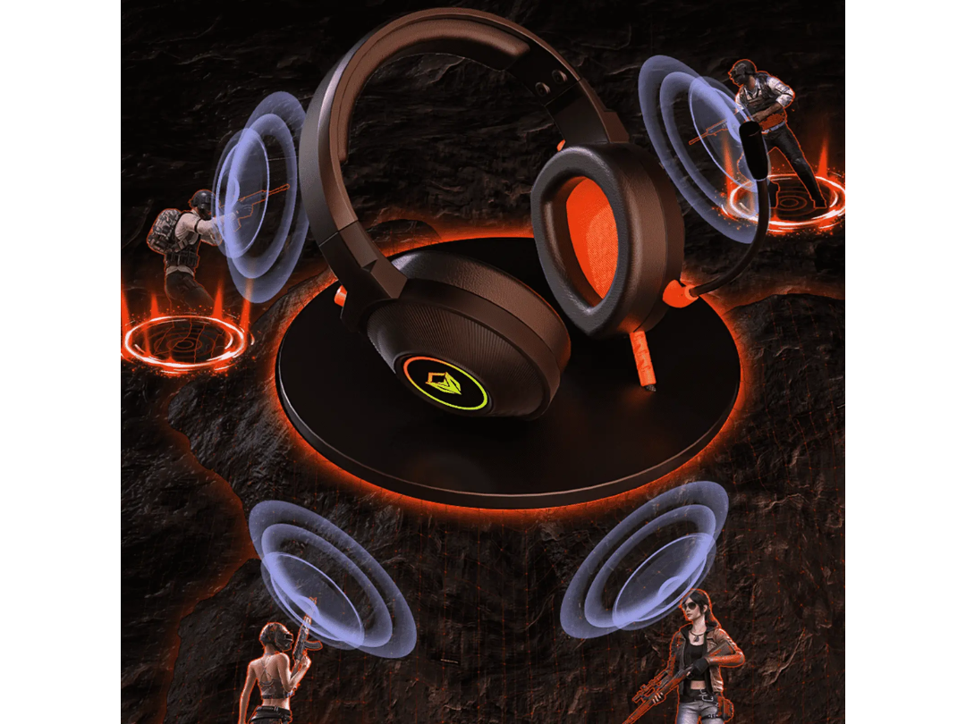 Meetion MT-HP012-P 7.1 RGB Gaming Headset | Virtual Surround | Qatar