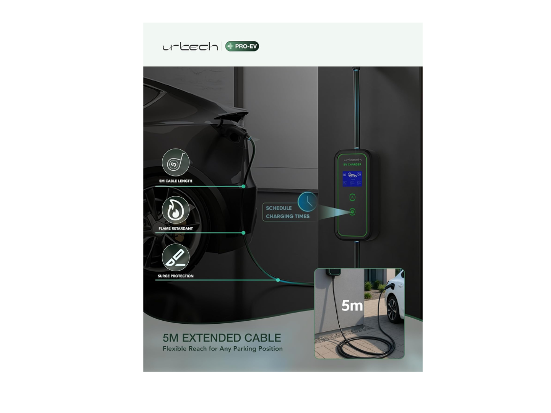 Buy URTECH 7kW Type 2 Smart EV Charger – in Qatar
