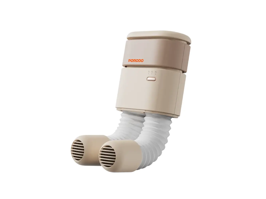 Buy Porodo Portable Shoe Dryer – White | Fast Drying | in Qatar 