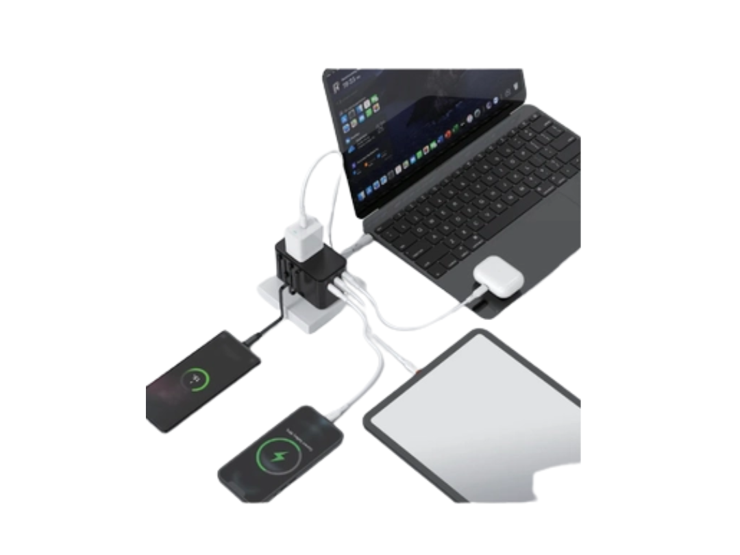 Buy Exact 35W GaN Universal Fast Charger with USB-C Cable – EX1205 in Qatar