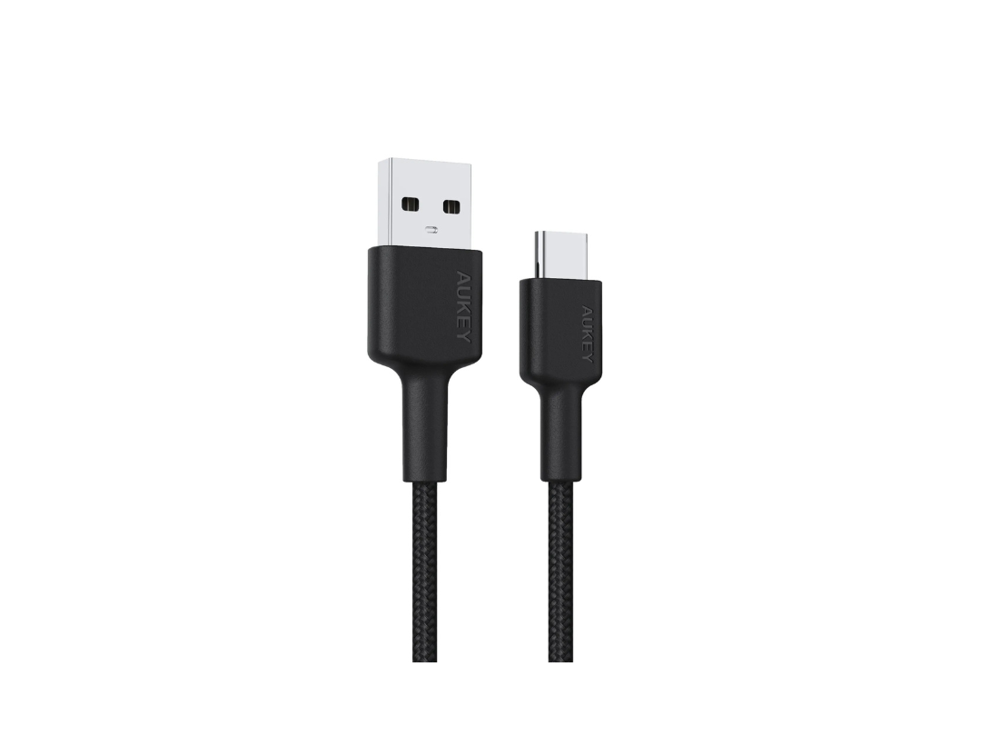 Buy Aukey USB2.0 A to C Braided Nylon Cable 0.9m in Qatar