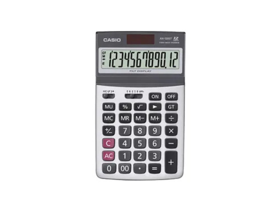 Buy Casio Cal-AX-120ST Desktop Calculator in Qatar