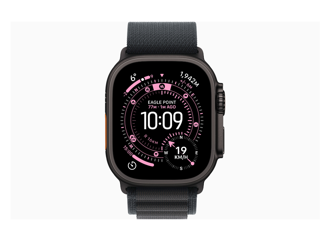 Apple Watch Ultra 3 49mm Black Titanium with Alpine Loop – GPS + Cellular | Qatar