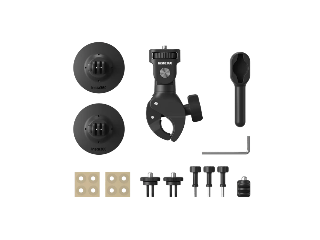 Insta360 Motorcycle Kit – Heavy-Duty Mounts & Accessories | Qatar
