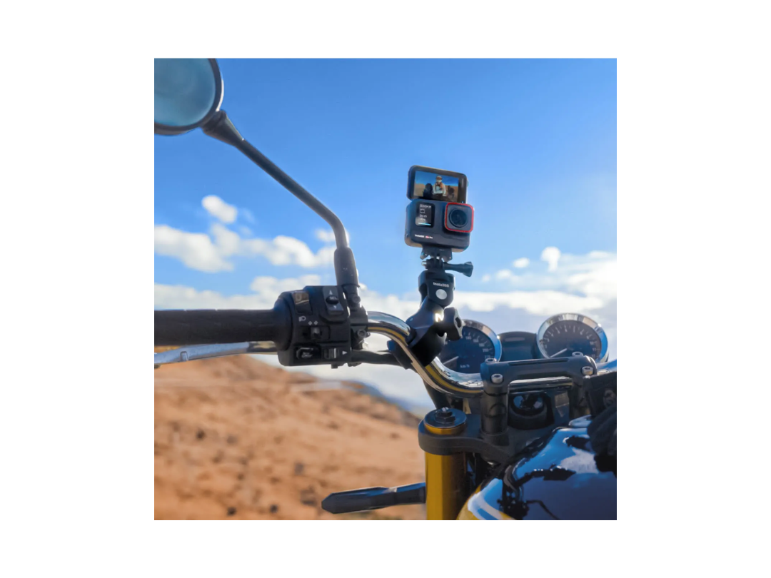 Buy Insta360 Heavy Duty Clamp for Motorbike / Cycle | in Qatar