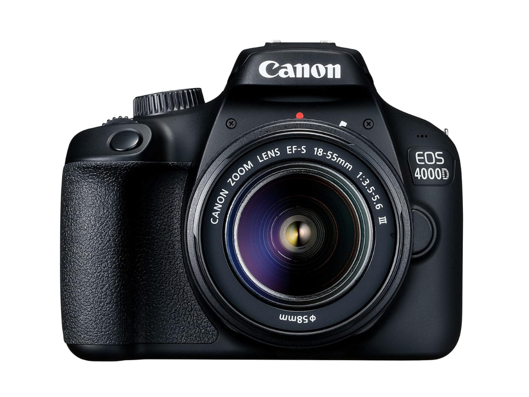 Buy Canon EOS 4000D Body + EF-S 18-55mm Lens in Qatar