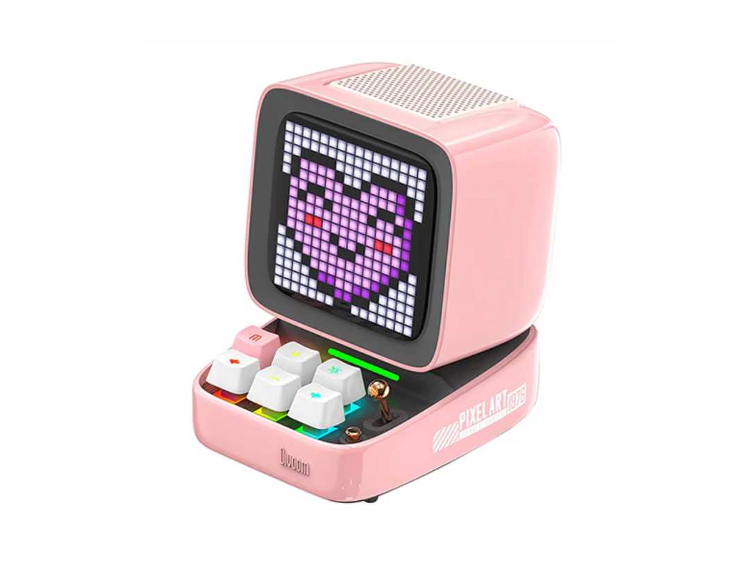 Divoom Ditoo-Pro Retro Pixel Art Bluetooth Speaker with RGB Mechanical Keyboard Divoom Ditoo-Pro Retro Pixel Art Bluetooth Speaker with RGB Mechanical Keyboard