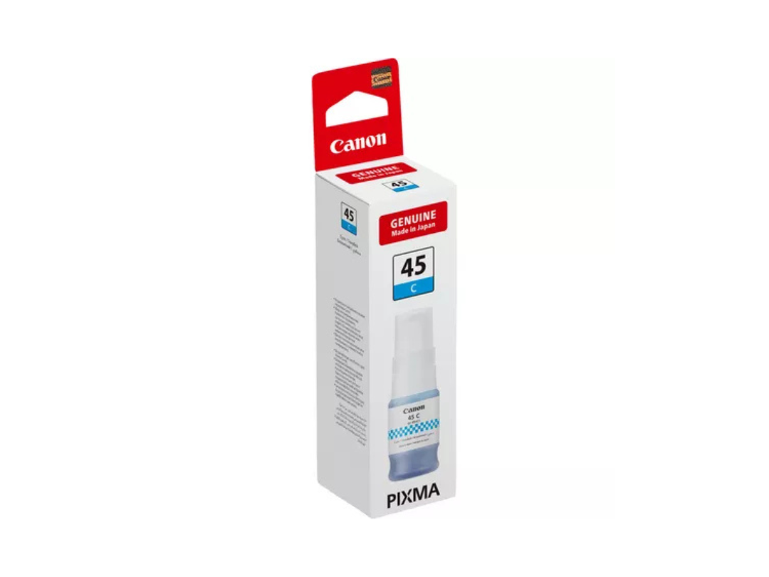 C45 Ink Buy Canon GI-45C Cyan Ink Bottle in Qatar – DigitalZone Trading Qatar