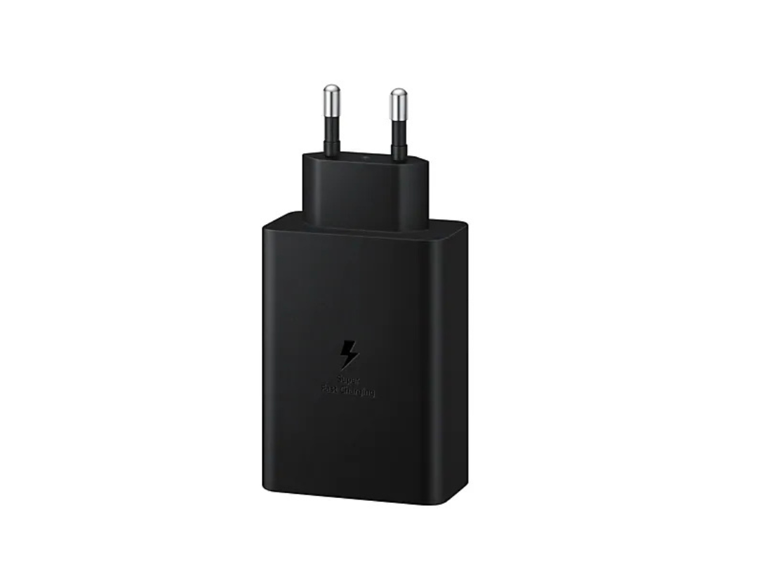 Buy Samsung 65W Power Adapter Trio - Black for Fast Charging in Qatar