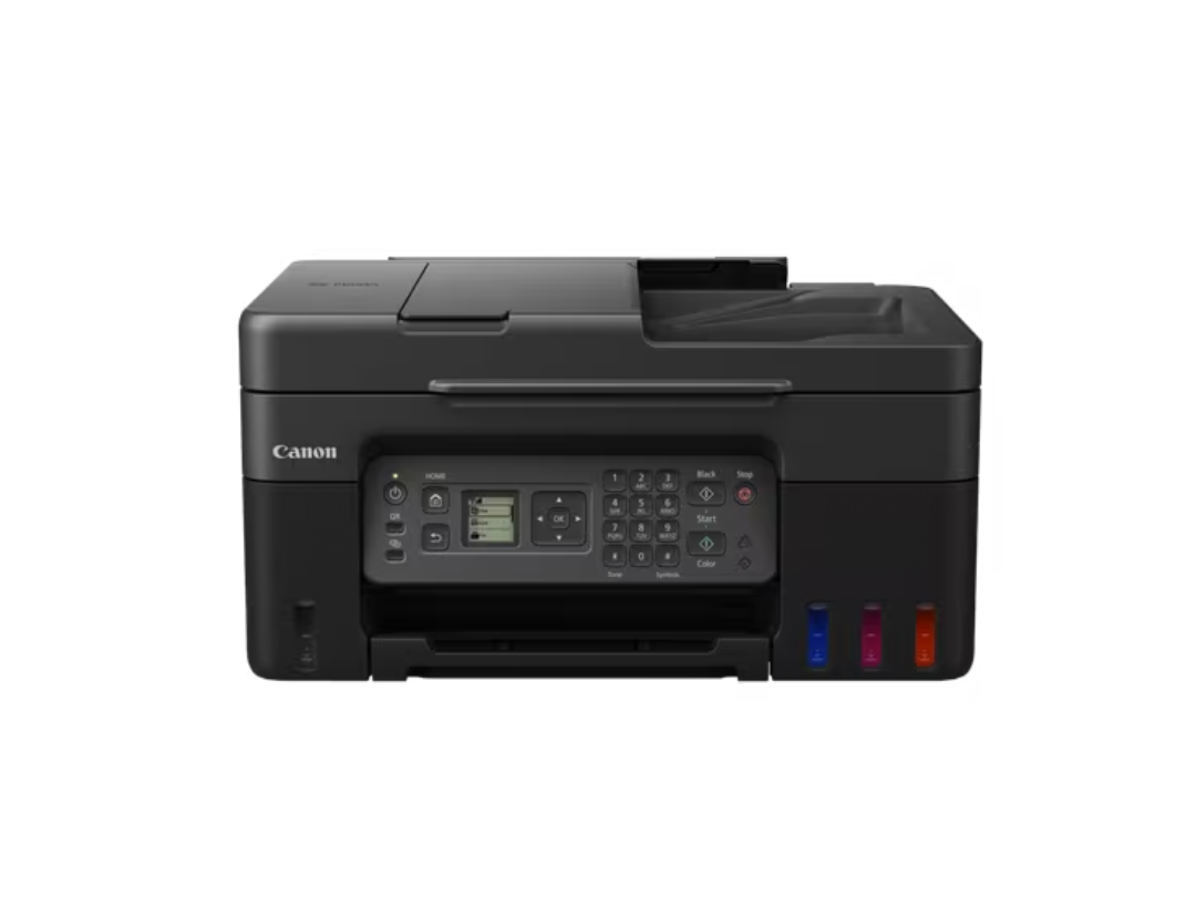 Canon Pixma G4470 Megatank Colour 4-in-1 Wireless refillable ink tank Printer with Wi-Fi and ADF (Print, Scan, Copy, Fax) Canon Pixma G4470 Megatank Colour 4-in-1 Wireless refillable ink tank Printer with Wi-Fi and ADF (Print, Scan, Copy, Fax)