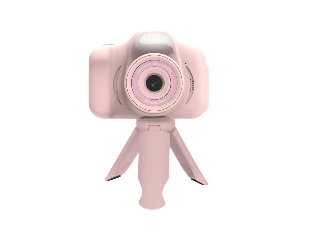 Porodo Kids Digital Camera Dual Lens Selfie - Pink - Qatar