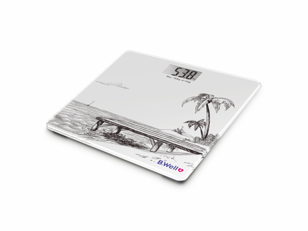 B.Well PRO 165 Personal Electronic Bathroom Weighing Scale B.Well PRO 165 Personal Electronic Bathroom Weighing Scale