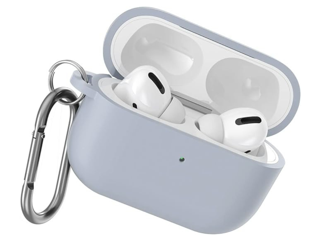 غطاء حماية رائع لسماعات AirPods Pro 2 Smoothie (أزرق فاتح)