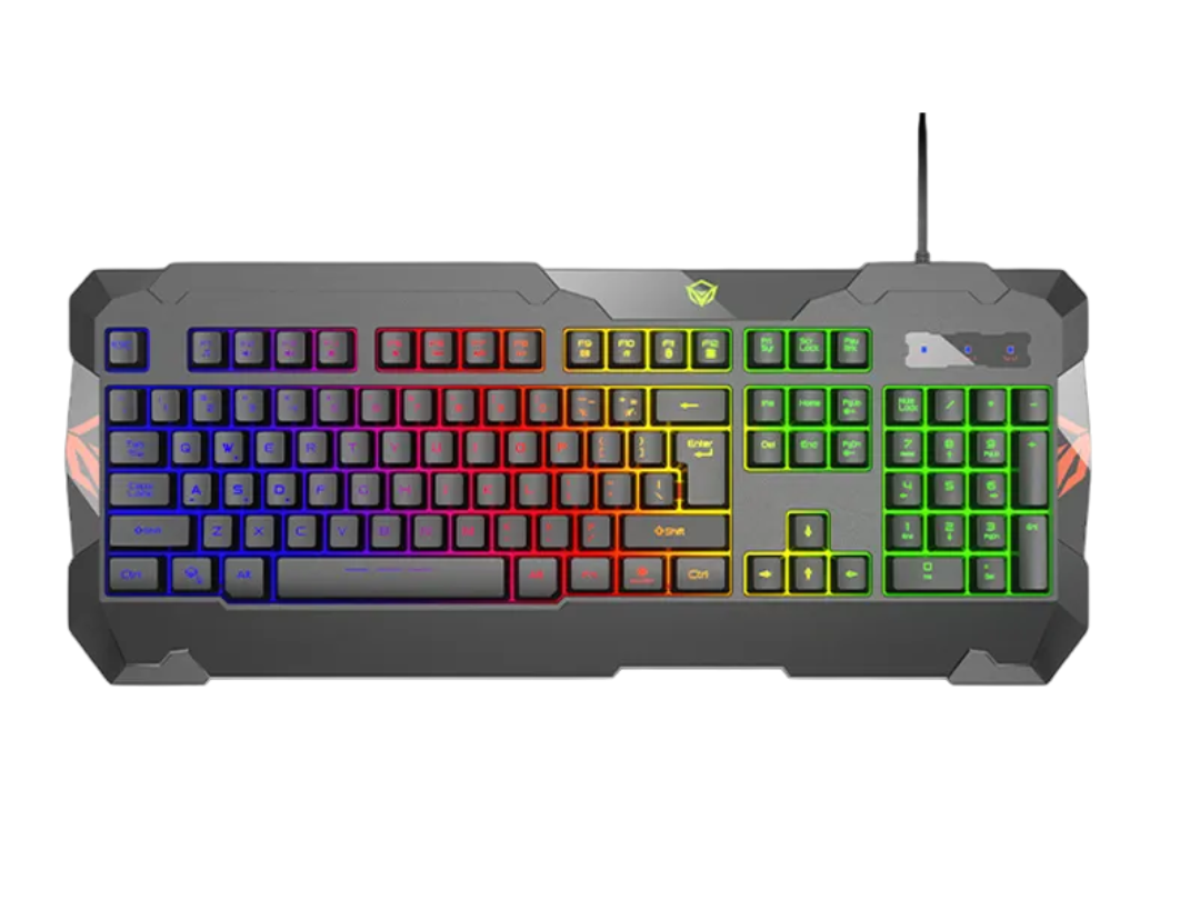 Meetion C505 Wired RGB Gaming Bundle - Gaming Keyboard | Gaming Headset | Mice And Mouse Pad - Black | MT-C505 Meetion C505 Wired RGB Gaming Bundle - Gaming Keyboard | Gaming Headset | Mice And Mouse Pad - Black | MT-C505