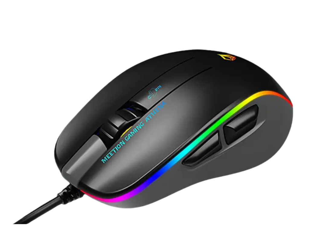 Meetion MT-GM23-P RGB Gaming Mouse 12,800 DPI | Same-Day Delivery Qatar