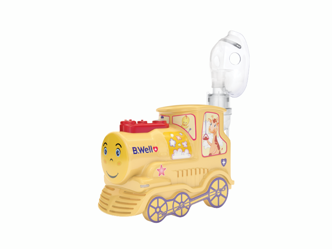 B.Well PRO 115 Compressor Nebulizer, Train Toy Style for Kids , Basic - 3 Years Warranty B.Well PRO 115 Compressor Nebulizer, Train Toy Style for Kids , Basic - 3 Years Warranty