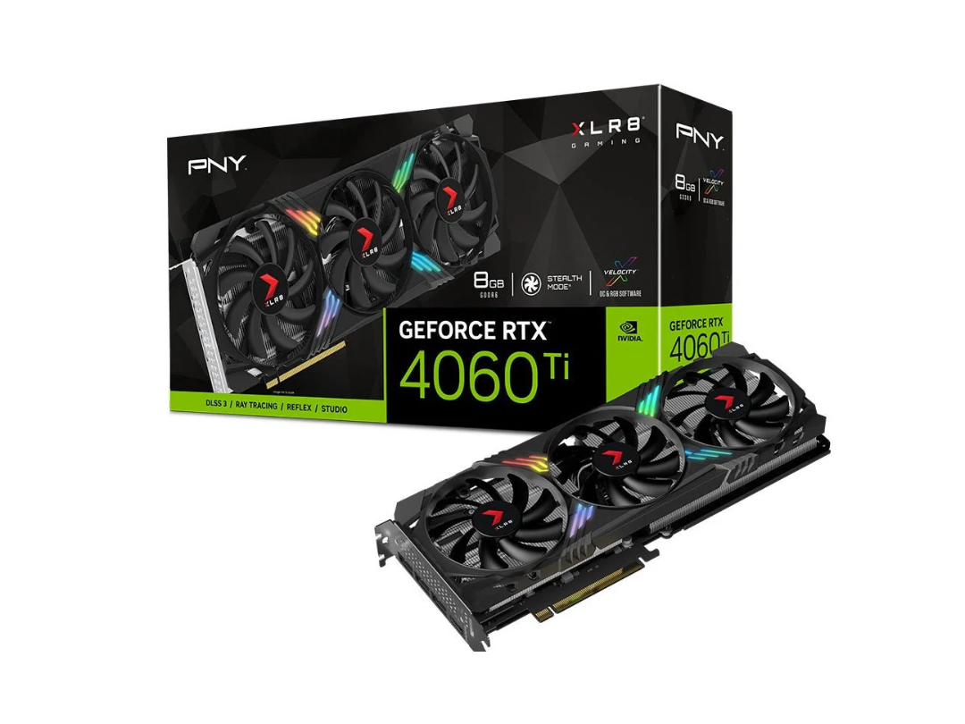 PNY GeForce RTX 4060 Ti 8GB Graphics Card