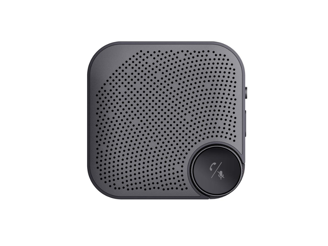 Porodo Bluetooth Conference Speaker 3 m Mic Range – Black | Qatar Delivery