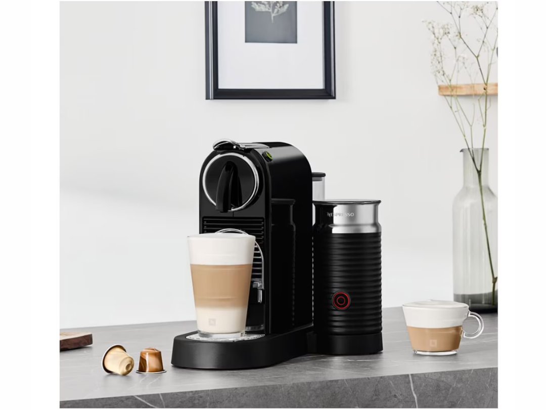 Buy Nespresso CitiZ & Milk Coffee Machine D123-ME-BK-NE2 | in Qatar ...