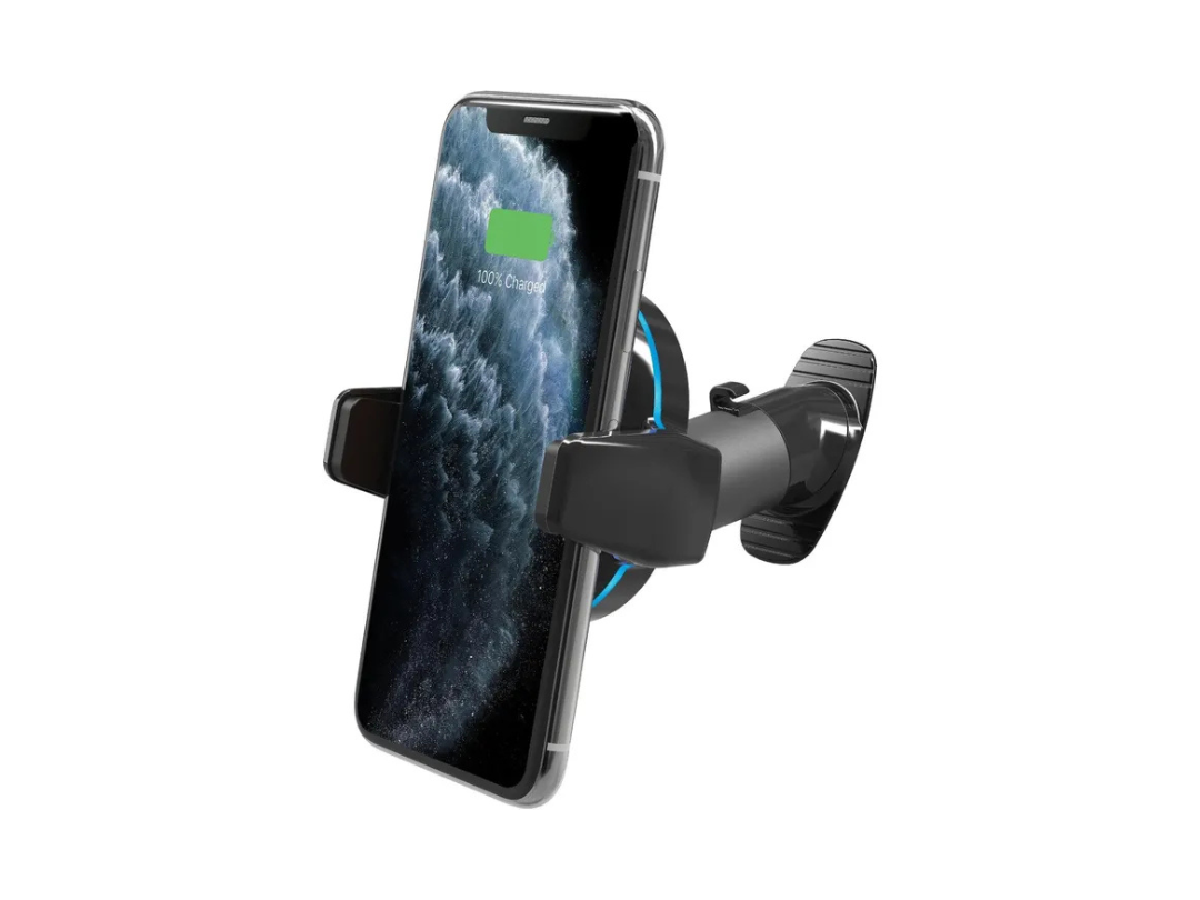 SCOSCHE Auto Grip Wireless Charging Dash Mount - Fast 15W Charger