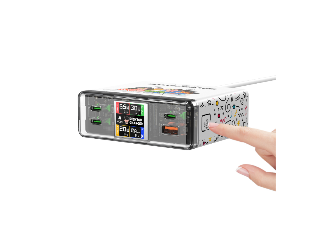 Buy URTECH 130W GaN Charger | Smart Display | in Qatar 