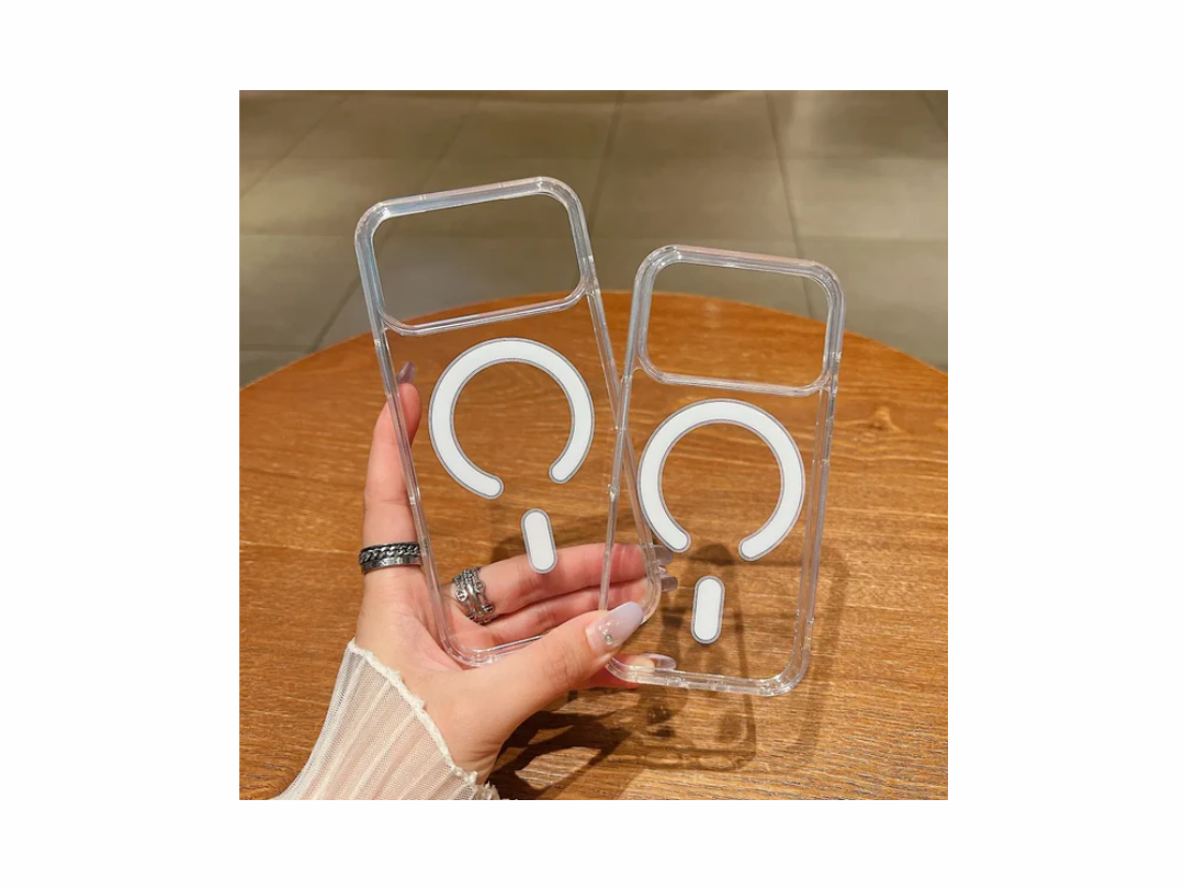 iPhone 17 Pro Max Magnetic Clear MagSafe Silicone Case - Assorted iPhone 17 Pro Max Magnetic Clear MagSafe Silicone Case - Assorted